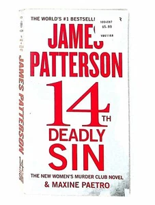 14th Deadly Sin by Maxine Paetro; James Patterson 2014 paperback - Picture 1 of 3