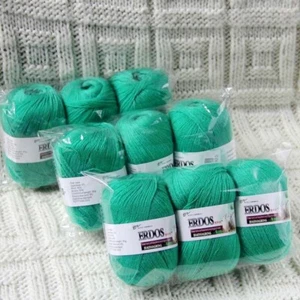 Sale 9SkeinsX50gr LACE Soft Crochet Acrylic Wool Cashmere hand knitting Yarn 25 - Picture 1 of 22