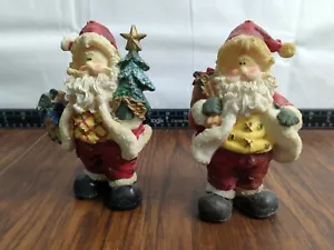 Vintage Porzellan Weihnachten Weihnachtsmann PINK Wangen 5 1/2" Figuren - Bild 1 von 7