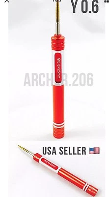 0.6 Y Tri Wing iPhone 7/7G Plus/Apple Watch 38mm/42mm Y-type Screwdriver Y000 - Image 1 of 4