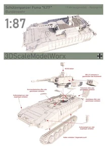 SPZz Puma (VJTF) 1:87 kit di montaggio - Foto 1 di 10