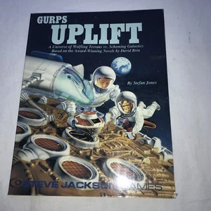 GURPS: UPLIFT #6035- 1990 Steve Jackson Games - 1st Ed! Very Good Condition! - Picture 1 of 6