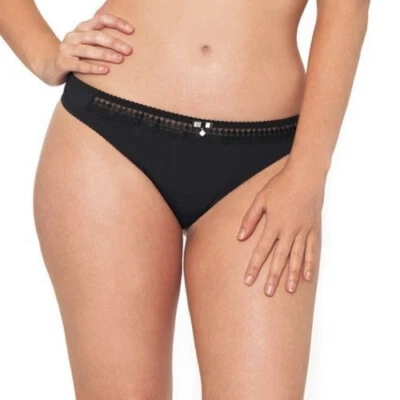 CURVY KATE Gia TANGA BRIEF BRAGUITA NEGRO UK 16 NUEVO Foto 1 de 3