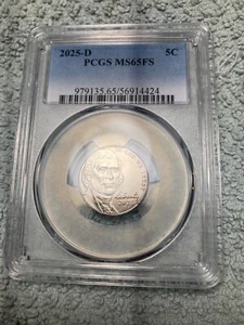 2025-D PCGS Jefferson Nickel MS65 Full Steps - Picture 1 of 10