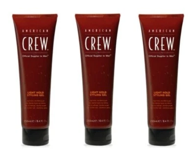 American Crew Light Hold Styling Gel, 8.4oz (Pack of 3) - Image 1 of 2