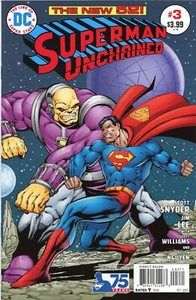 SUPERMAN Unchained #3 DC Comics 2013 Bronze Age 75th Anniversary Jim Starlin Cov - Imagen 1 de 2