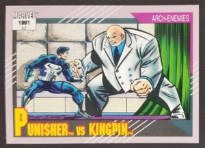 Punisher vs Kingpin 1991 Superheroes Marvel Impel Card #102 (NM) - Bild 1 von 2