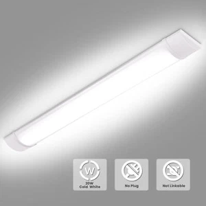 LED Feuchtraumlampe Garage Deckenleuchte Wannenleuchte 30/60cm/90cm/120cm Röhre - Imagen 1 de 17