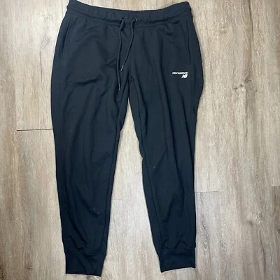 Pantalones deportivos New Balance para hombre XL negros polar entrenamiento gimnasio Foto 1 de 4