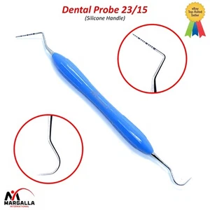 Dental Perio Probe UNC 23/15 Explorer Silicone Handle Double Ended Instrument - Picture 1 of 1