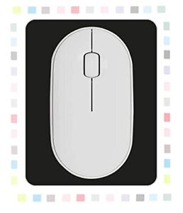 Eranova Mini Mouse Pad Small Mouse Pad 5x6 Inch Ultra Thick Non-Slip Base Porta