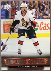 2013-14 Upper Deck Young Guns #210 Cory Conacher Ottawa Senators RC - Imagen 1 de 1