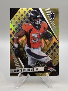 2023 Panini Phoenix #55 Javonte Williams Yellow 27/50 💥 Broncos - Picture 1 of 2