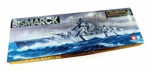 TAMIYA Military Model 1/350 War Ship German Battleship BISMARCK 78013 - Picture 1 of 2