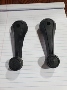 79-86 Mustang gt OEM Manual Interior Door Window Crank Handle Left &Right Set - Picture 1 of 4