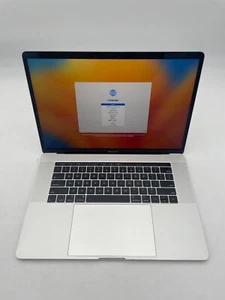 Apple 2017 15" MacBook Pro 2.8GHz i7 16GB 256GB | GPU 555 | Silver * Bad Battery - Picture 1 of 14