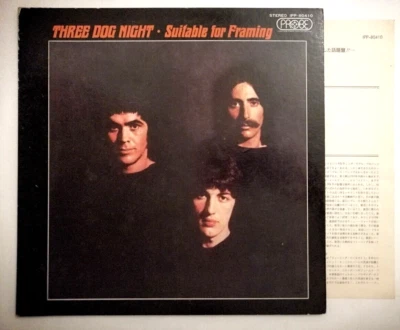 Three Dog Night - Suitable For Framing - Japan Vinyl - Insert - IPP-80410 - Image 1 of 4