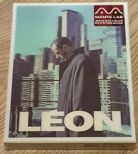 Manta Lab ME#057 Leon 4K+2D Steelbook Blu-Ray Lenticular NEW!!! CHECK PICS!!! - Picture 1 of 9