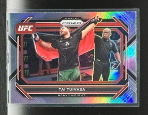 Tai "Bam Bam" Tuivasa 2023 Panini Prizm UFC Silver Prizm Parallel - Picture 1 of 2