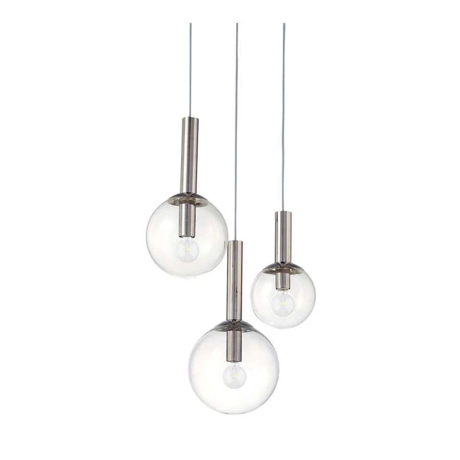 Sonneman 气泡 3 光吊坠抛光镍 - 3763 - 35 — 第 1/1 张图片