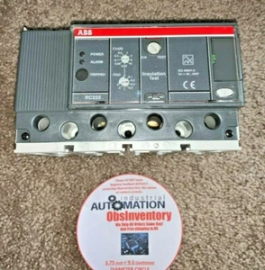 ABB RC222-RC223 T4-T5 1SDA054955R1 RC222-T5 RESIDUAL CURRENT RELEASE RC222-T44 - Picture 1 of 12