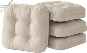 Kitchen Chair Cushions for Dining Chairs, Foam Dining Chair Cushion, Tufted Indo - Picture 1 of 12