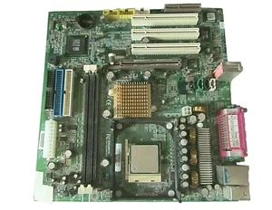 Gigabyte GA-8SIMLNF REV 3.1 PC MOTHERBOARD With Intel Celeron 2.8ghz CPU - Picture 1 of 4