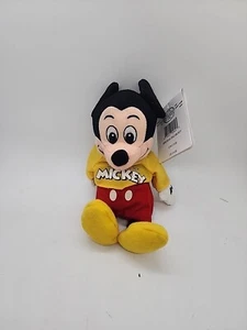 The Spirit of Mickey Bean Bag Plush Set Mickey  1990s Disney Store NWT - Picture 1 of 2
