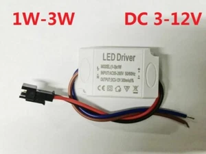 LED Driver Power Supply Transformer AC 85V-265V DC 3V-12V 3W DIY LED Panel Light - Picture 1 of 2