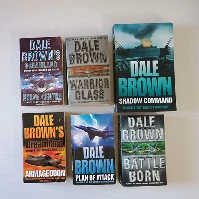 Dale Brown - 6x Bundle Bulk Lot - Thriller Spy Military Navy - image 1 of 4