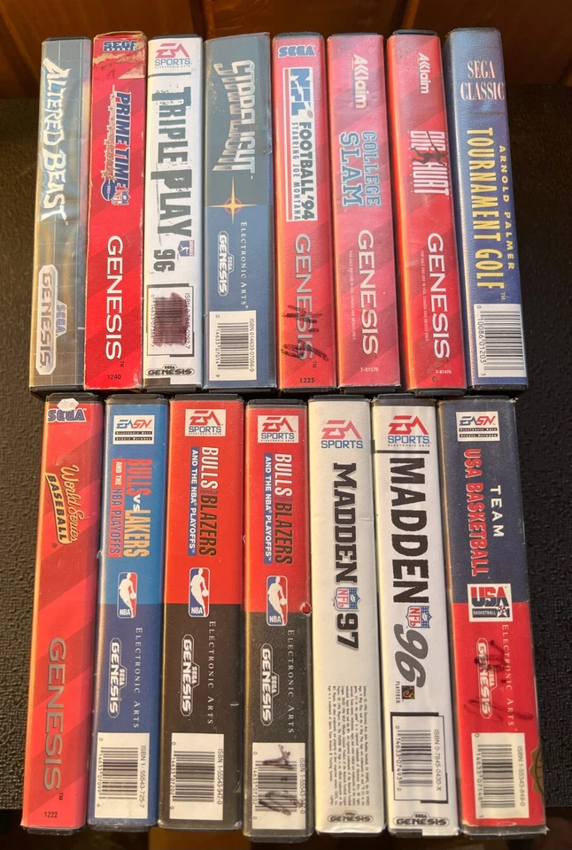 Sega Genesis Video Game Lot - Pick and Choose - Tested/Work - Image 1 of 1