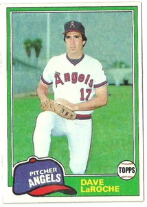 DAVE LaROCHE ANGELS #529 - TOPPS NM-MT 1981 - Picture 1 of 2