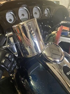 motorcycle cup holder chrome - Picture 1 of 5