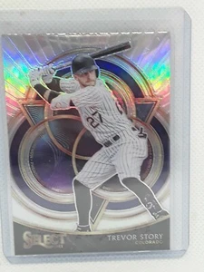 Trevor Story 2021 Select Baseball - Phenomenon (Insert) SILVER Colorado Rockies - Picture 1 of 2