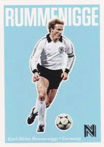 PANINI 2017 NOBILITY SOCCER KARL HEINZ RUMMENIGGE GERMANY BASE CARD Nr MINT - Picture 1 of 1