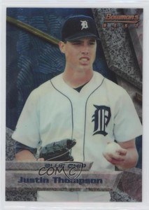 1994 Bowman's Best Blue Refractors Justin Thompson #6
