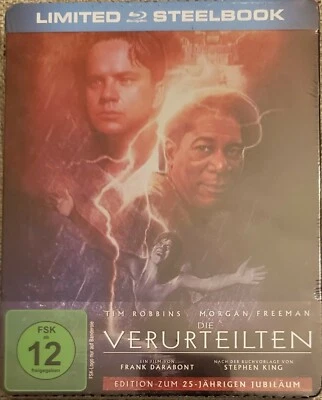 THE SHAWSHANK REDEMPTION Limited Edition Steelbook (Blu-ray) Region-B Locked NEW - Image 1 of 3