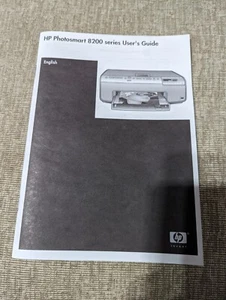HP Photosmart 8200 Series Users Guide Manual Booklet Only (No Printer & No CD) - Picture 1 of 2