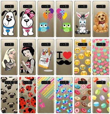 Cover Custodia Trasparente per Google Pixel 8 / 8a / Pro in TPU disegno T - Immagine 1 di 2