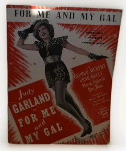 For Me and My Gal Judy Garland Sheet Music 1932 - Picture 1 of 2