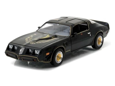 1980 Pontiac Firebird Trans Am Turbo - Black 1:24 Scale Model - Greenlight 84037 - Image 1 of 2
