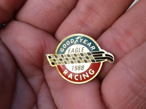 Vintage 1988 Goodyear Racing Lapel Pin Automotive Advertise Collect Eagle Sport - Picture 1 of 2