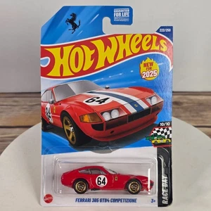 Hot Wheels Ferrari 365 GTB4 Competizione Die-Cast Auto 64 rot Neu für 2025... - Bild 1 von 20