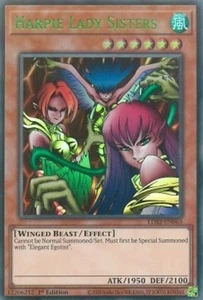 Yu-Gi-Oh! - Harpie Lady Sisters (Green) (LDS2-EN065) - Legendary Duelists: Seas - Picture 1 of 1