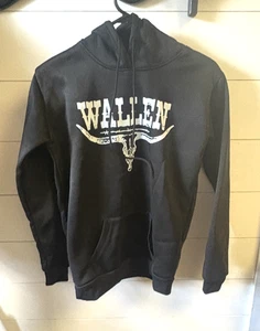 Schwarz Morgan Wallen Neu mit Etikett Sweatshirt Hoody Kängurutasche 7 Sommer Größe Small - Bild 1 von 5