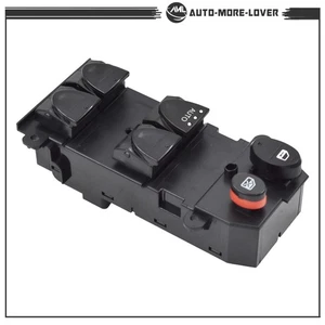 Left Master Power Window Door Switch 35750-SNV-H51 For 06-11 Honda Civic Black - Picture 1 of 10