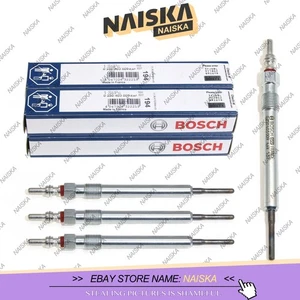 4x OEM BOSCH 059963319AB Glow Plugs For A1-A8 Q3 Q5 Q7 SEAT ŠKODA TIGUAN T6 TDI - Picture 1 of 6