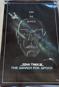 STAR TREK 3: THE SEARCH FOR SPOCK - 1984 Original 27x41 MOVIE POSTER . - Picture 1 of 4