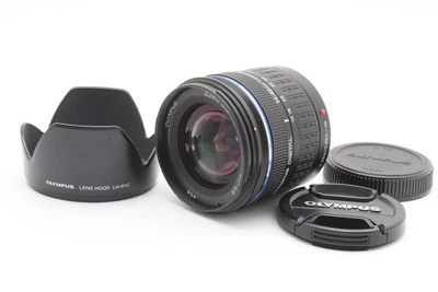 Exc Olympus Zuiko Digital Camera Lens 14-42mm f3.5-5.6 Black w/Hood 502 - Image 1 of 4