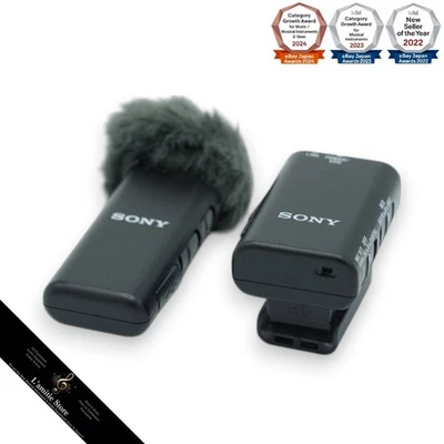 Sony ECM-W2BT Digital Bluetooth Wireless Microphone ECMW2BT ECM W2 BT Used Japan - Image 1 of 4